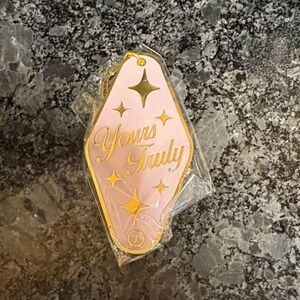 TRULY Pink and Gold Key Holder